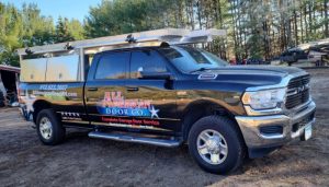 All American Door Black Truck