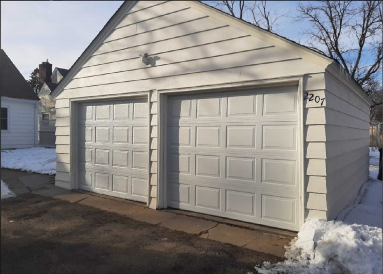 Steel Garage Door Fall Winter Maintenance