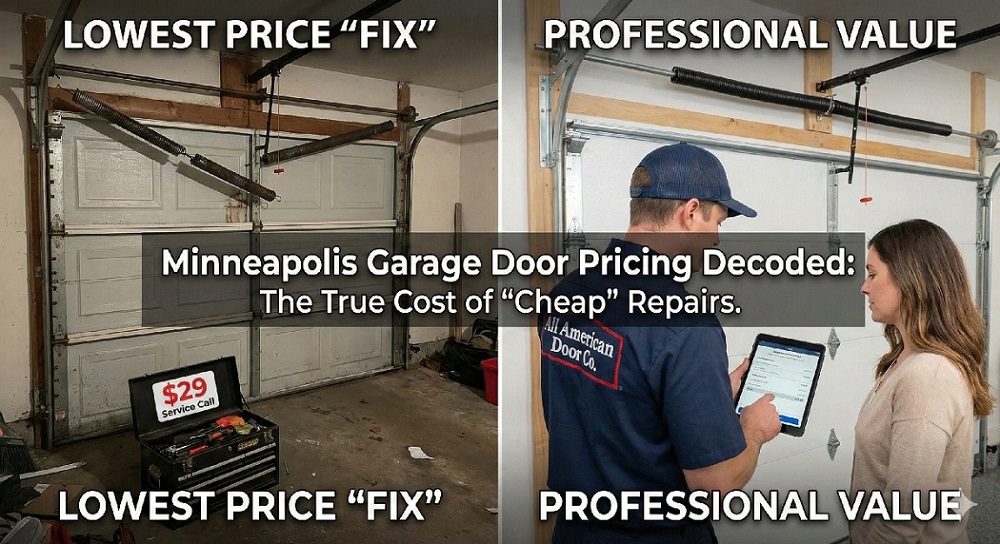 Low Price Vs. Value Price For Garage Door Pricing