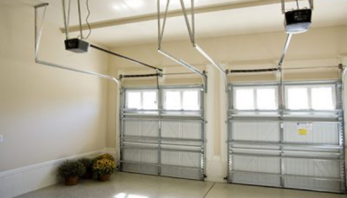 two car garage inside